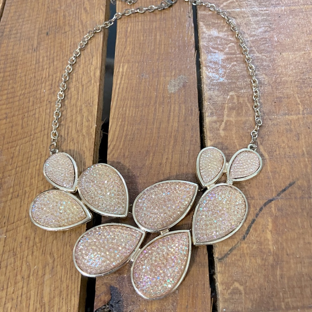 Rose gold necklace